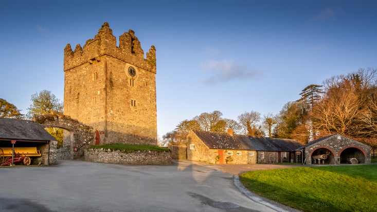 The Potter's Cottage and the surrounding area, County Down